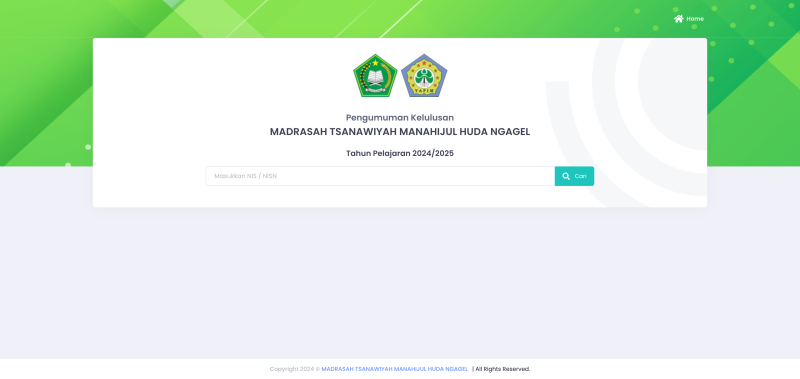 Pengumuman Kelulusan Online